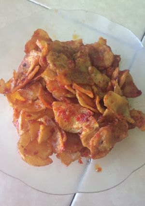 Foto resep Kentang crispy balado