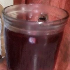 A picture of Fresh black berry /beetroot cocktail juice.