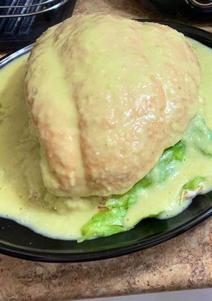 Una foto de Torta ahogada de pollo