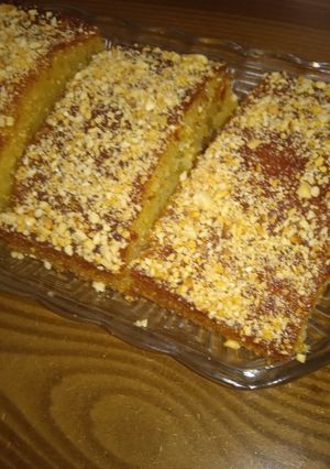 صورة لوصفة بسبوسة