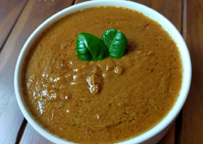 Bagaimana Membuat Bumbu Kacang Untuk Sate, Enak