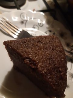 عکسی از دستور کیک خیس شکلاتی