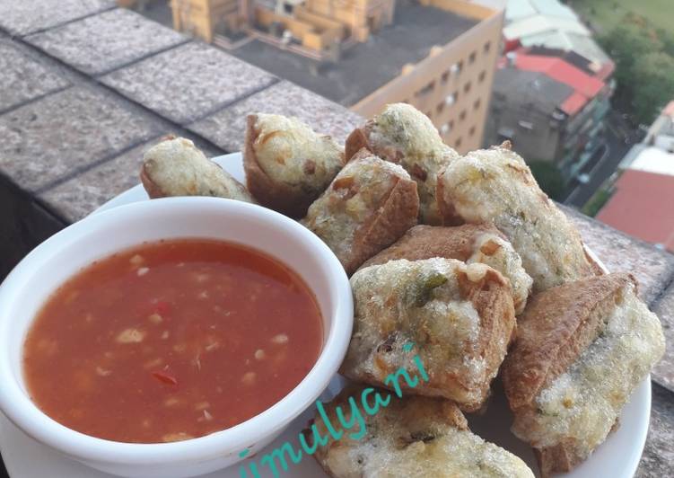 Tahu aci sauce asam manis Thai style