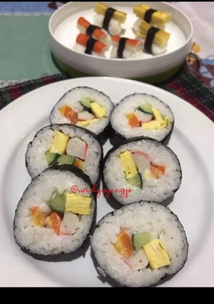Foto resep Sushi Homemade Praktis dan Irit