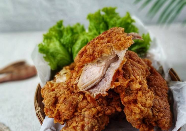 Bahan mengolah Fried Chicken ala KFC Anti Gagal