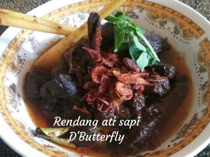 Yuk intip, Bagaimana cara membuat Rendang ati sapi  lezat