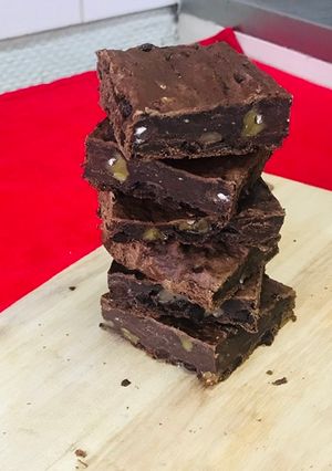 Une photo de Brownie au chocolat healthy