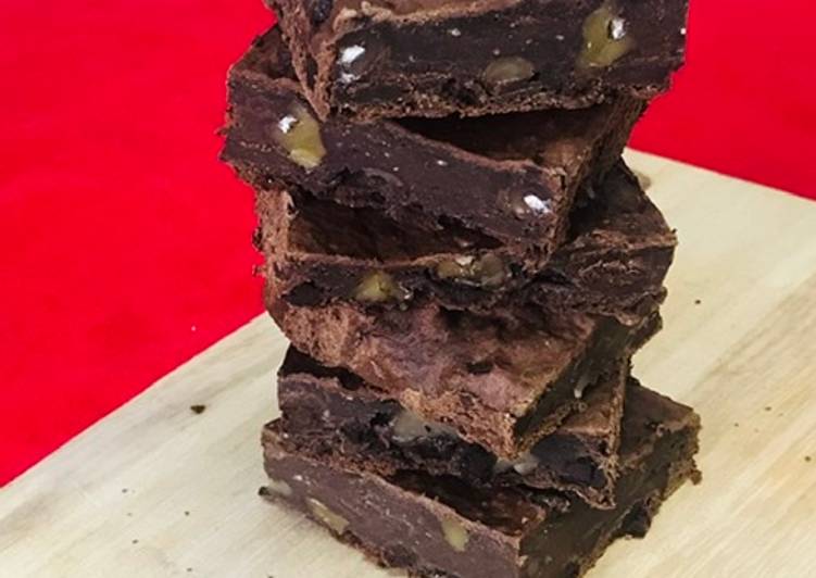 Comment Servir Brownie au chocolat healthy