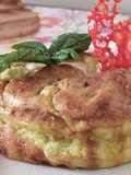Soufflé,patate -fagiolini-squaquerone