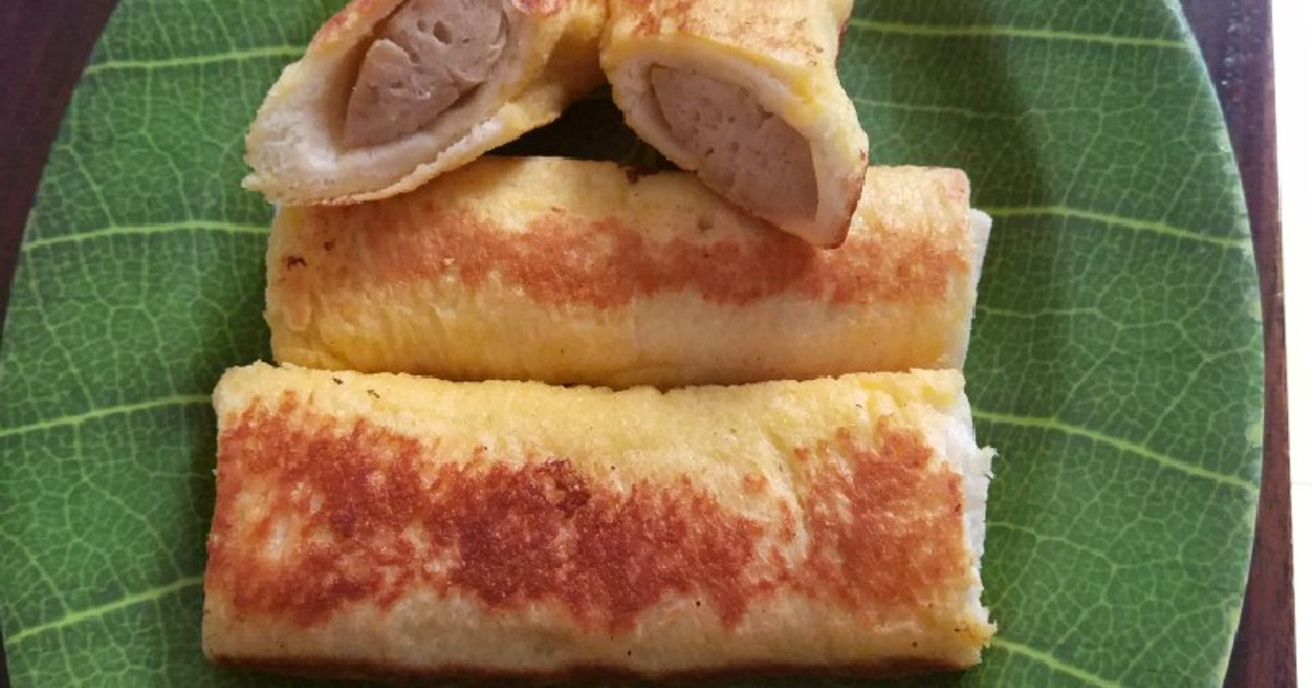 Resep Roti Sosis (Bekal Anak) oleh Eka Supiyanthi - Cookpad