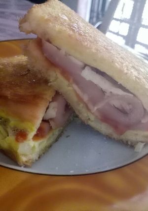 Foto resep Roti Panggang Telur