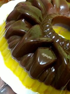 Foto resep Puding Labu Lapis Coklat