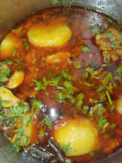 A picture of Chicken gravy.