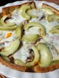 Purple Eggplant with Mushrooms and Avocado