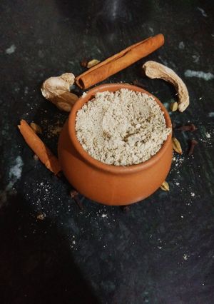 A picture of Homemade Winter special chai masala☕️.