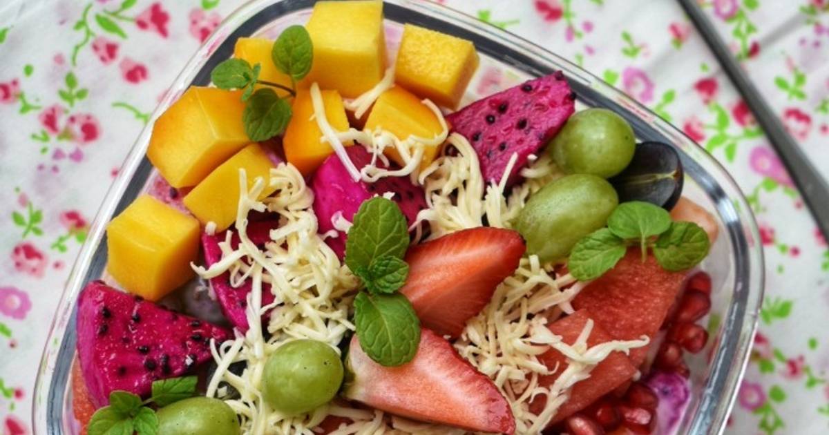 43 Resepi Salad Buah Buahan Yang Sedap Dan Mudah Oleh Komuniti Cookpad