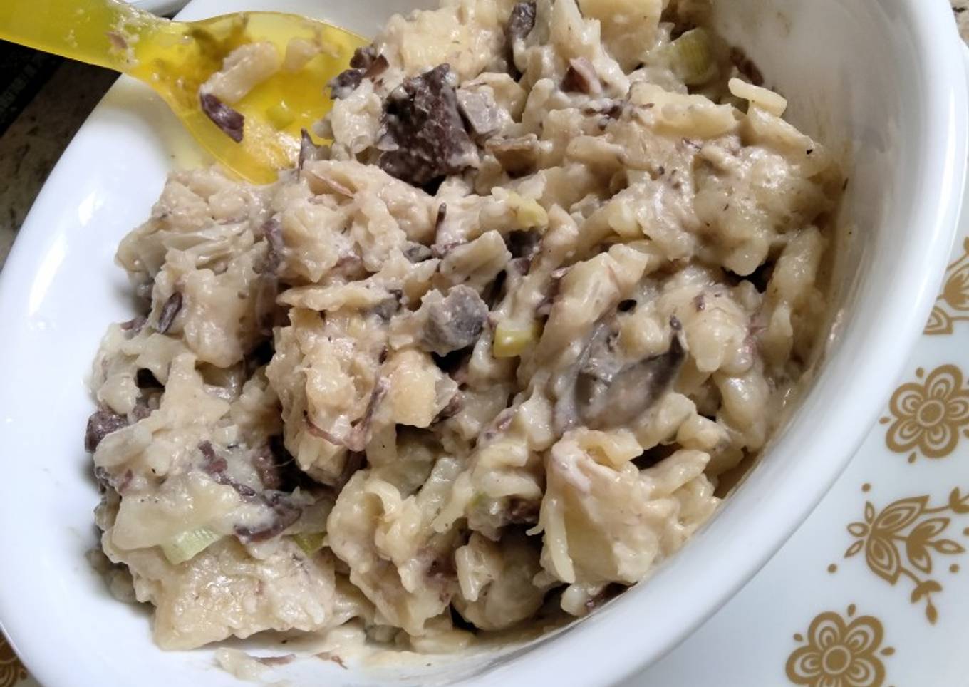 Vegan Mushroom & "Jackfruit" Beef Stroganoff