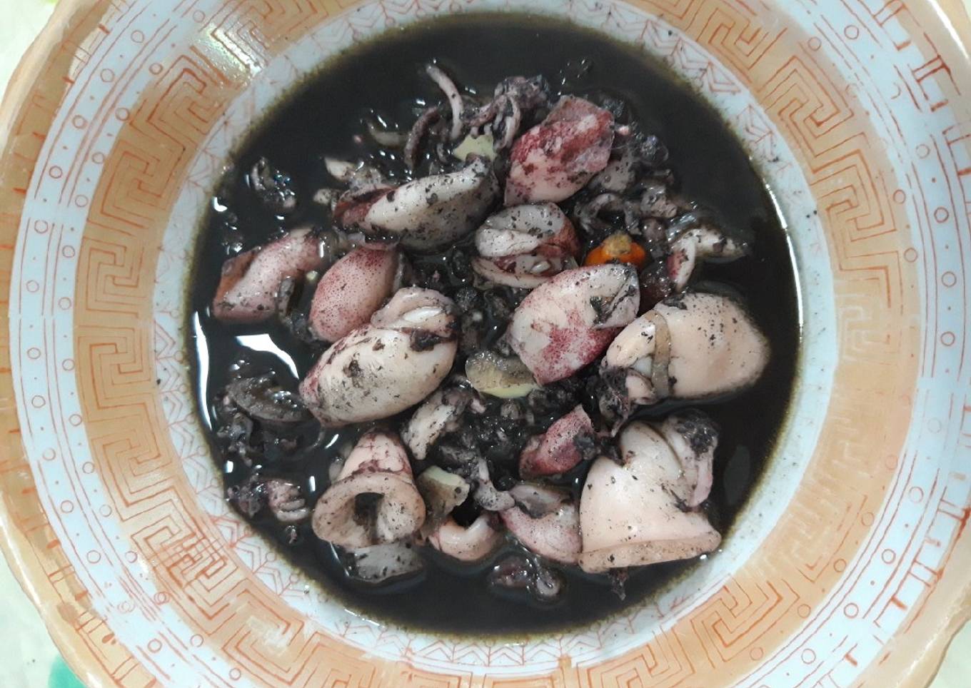 Sotong goreng sambal hitam