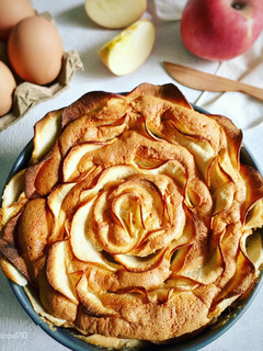 Foto resep Chiffon Cake Rose Apple
