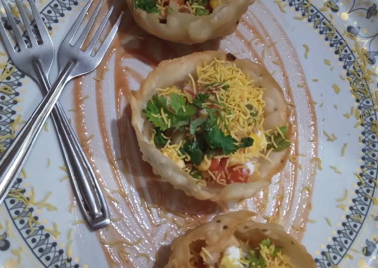Simple Way to Make Homemade Spicy bowl sev licking