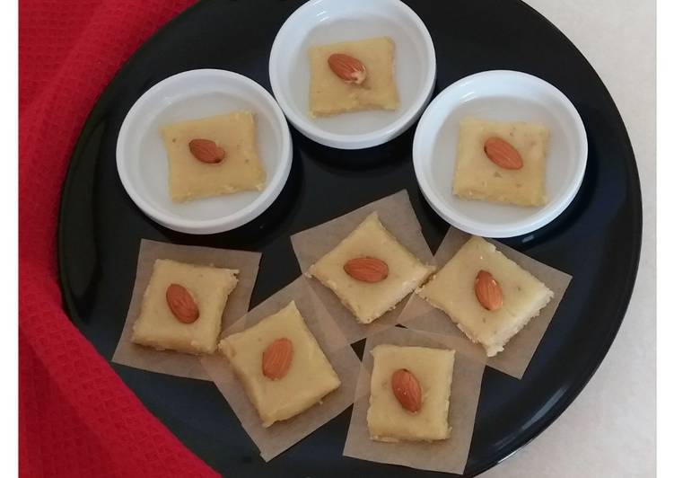 How to Make Perfect Almond & kaju burfi