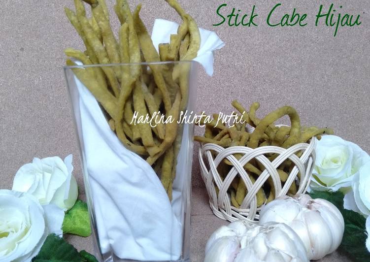 Cara mengolah Stick Cabe Hijau sedap