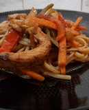 Woks de fideos salteados
