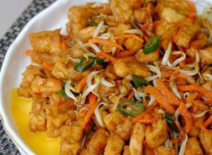 Foto resep Oseng Wortel Taoge Tempe Tahu