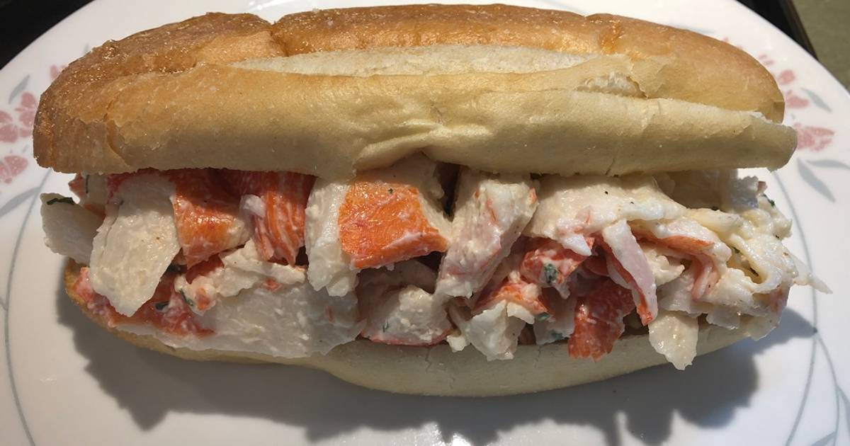 Quick Imitation Crabmeat Sandwiches Recipe By Crock Pot Girl Cookpad