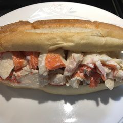 A picture of Quick Imitation Crabmeat Sandwiches.
