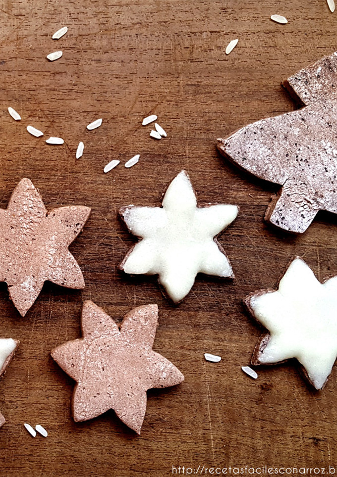 Una foto de Galletas navideñas SIN GLUTEN, SIN HORNO. En la MULTIPROCESADORA