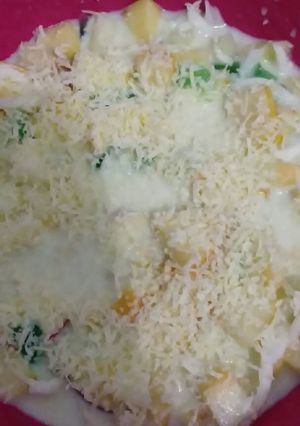 Foto resep Salad buah.
