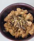 Ñoquis Integrales de Zapallo con Salsa de Garbanzos y Champiñones al Pesto