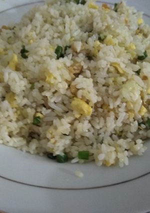 Foto resep Nasi goreng ikan asin #5resepterbaruku