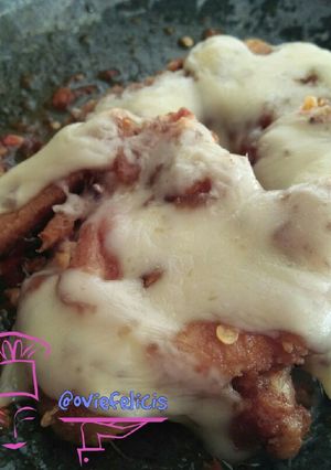 Foto resep Ayam Geprek Mozzarella Super Easy