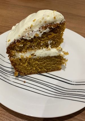 Una foto de Tarta de zanahoria