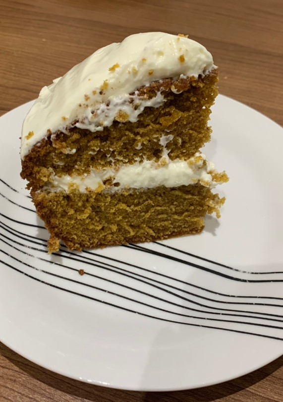 Una foto de Tarta de zanahoria