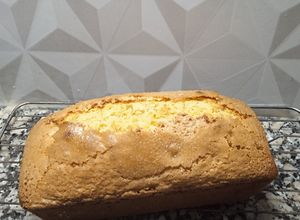 Una foto de Budín de banana con mix de frutos secos!!