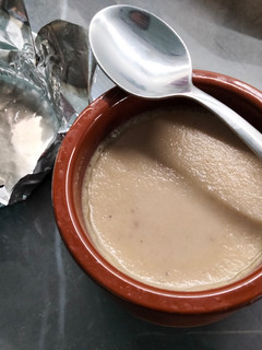Una foto de Flan de castaña 🌰