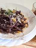 Tagliatelle al cacao con burro salvia e noci