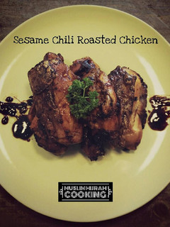 Foto resep Ayam Panggang Wijen Pedas