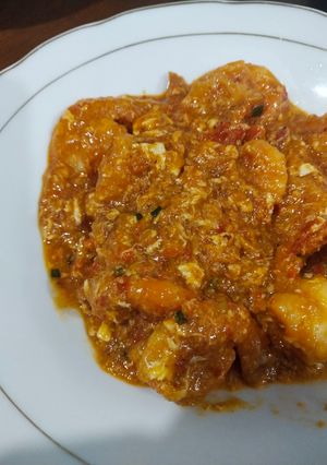 Foto resep Udang Saus Padang
