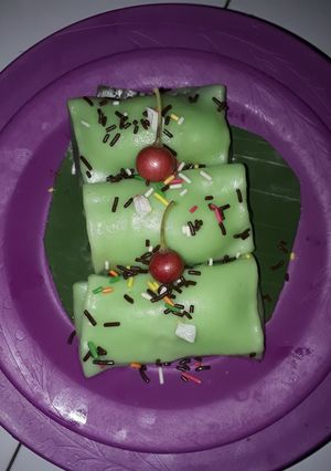 Foto resep Dadar gulung isi pisang