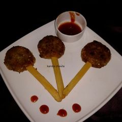 Kidney beans (rajma) kebab A picture of Kidney beans (rajma) kebab.