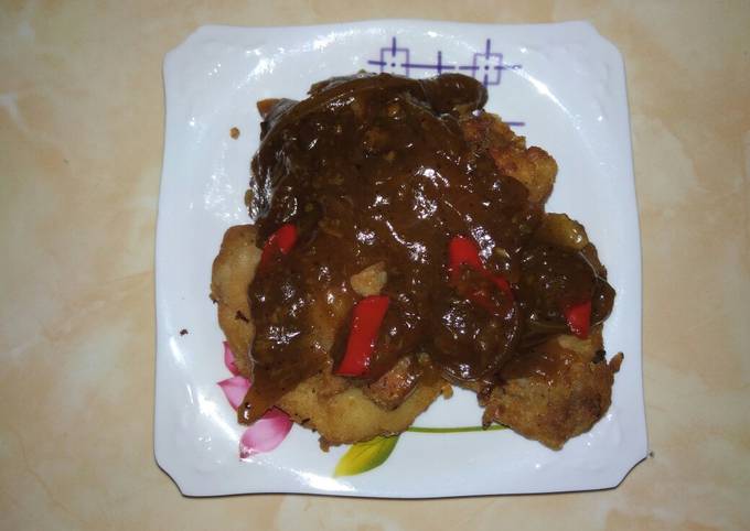 Ayam Crispy Saus Teriyaki