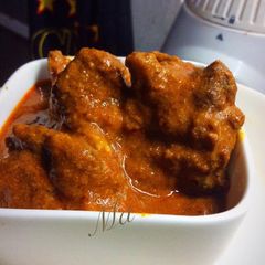 A picture of Royal Persian lamb curry.