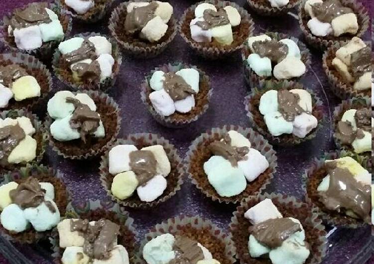 S'mores Mini Cuppies