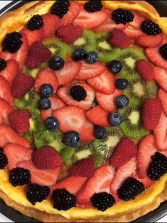Foto principal de Tarta de queso y frutas