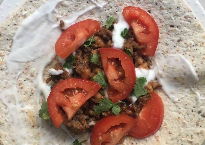 Beef Mince Wrap Recipe By Dominique Solomon Cookpad