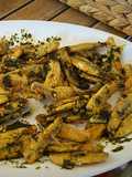 Boquerones fritos en Air Fryer (con aliño)